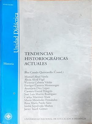 Seller image for Tendencias historiogrficas actuales ( Unidad didctica ) for sale by Paraso Lector