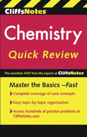 Immagine del venditore per CliffsNotes Chemistry Quick Review: 2nd Edition venduto da Reliant Bookstore
