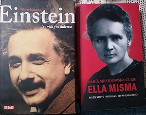 Imagen del vendedor de EINSTEIN Su vida y su universo + MARA SKOLODOWSKA-CURIE , ELLA MISMA a la venta por Libros Dickens