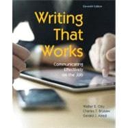 Seller image for Writing That Works Communicating Effectively on the Job for sale by eCampus