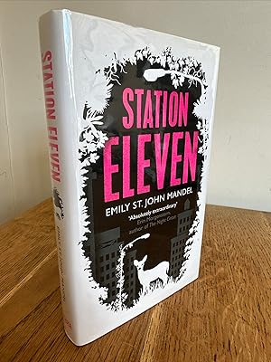 Bild des Verkufers fr Station Eleven >>>> A SUPERB SIGNED & LINED UK FIRST EDITION & FIRST PRINTING HARDBACK <<<< zum Verkauf von Zeitgeist Books