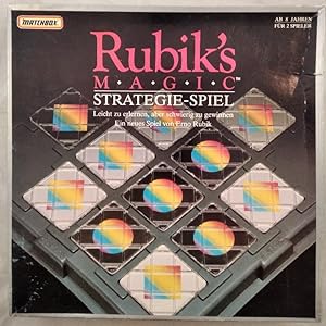 MATCHBOX: Rubik s Magic Strategie-Spiel [Denkspiel]. Achtung: Nicht geeignet für Kinder unter 3 J...