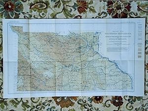 Image du vendeur pour MAP OF SOUTHERN MINNESOTA SHOWING THICKNESS AND CHARACTER OF SURFACE DEPOSITS, 1910. PLATE II OF THE USGS WATER SUPPLY PAPER 256 mis en vente par Robert Gavora, Fine & Rare Books, ABAA