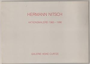 Bild des Verkufers fr Hermann Nitsch: Aktionsmalerei 1983-1986 zum Verkauf von Jeff Hirsch Books, ABAA