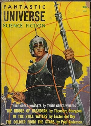 Imagen del vendedor de FANTASTIC UNIVERSE: June 1955 a la venta por Books from the Crypt