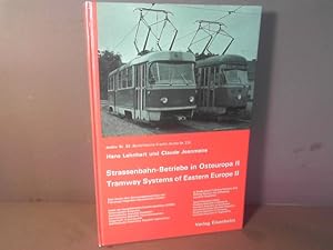 Bild des Verkufers fr Strassenbahn-Betriebe in Osteuropa. Teil II: Strassenbahnen in sozialistischen Lndern. (= Archiv Nr.32). zum Verkauf von Antiquariat Deinbacher