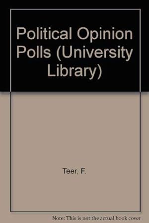 Seller image for Political Opinion Polls (University Library) for sale by WeBuyBooks