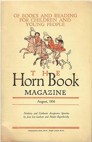 Immagine del venditore per The Horn Book Magazine (Vol. XXXII, Number 4) - August 1956 venduto da Manian Enterprises