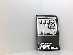 Seller image for ' Neunzehnhundertvierundachtzig' ( 1984) for sale by Book Broker