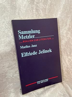 Seller image for Elfriede Jelinek (Sammlung Metzler) Sammlung Metzler ; Bd. 286 : Realien zur Literatur for sale by Antiquariat Jochen Mohr -Books and Mohr-