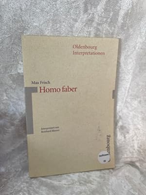 Seller image for Oldenbourg Interpretationen, Bd.13, Homo faber von / Oldenbourg-Interpretationen ; Bd. 13 for sale by Antiquariat Jochen Mohr -Books and Mohr-