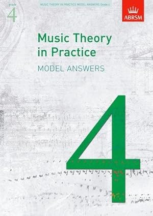 Bild des Verkufers fr Music Theory in Practice Model Answers, Grade 4 (Music Theory in Practice (ABRSM)) zum Verkauf von WeBuyBooks
