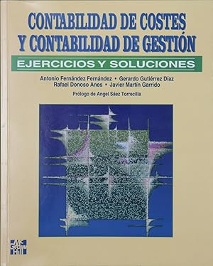 Imagen del vendedor de Contabilidad de costes y contabilidad de gestin a la venta por Librera Alonso Quijano