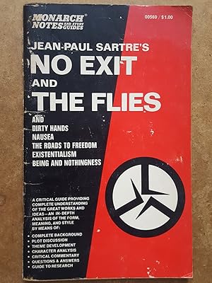 Bild des Verkufers fr Monarch Notes and Study Guide: Jean Paul Sartre's No Exit and the Flies zum Verkauf von Homeless Books