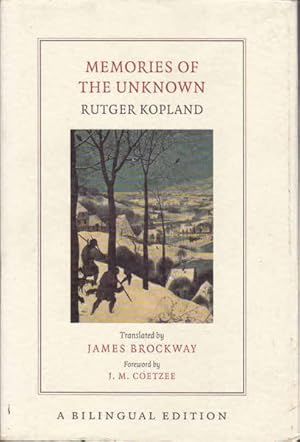 Seller image for Memories of the Unknown for sale by Goulds Book Arcade, Sydney