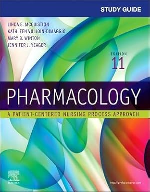 Immagine del venditore per Study Guide for Pharmacology: A Patient-Centered Nursing Process Approach venduto da moluna