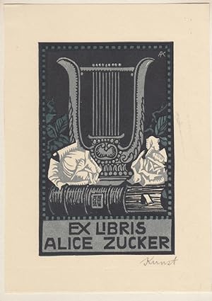 Exlibris für Alice Zucker.