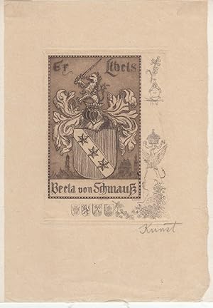 Exlibris für Berta von Schmauß.