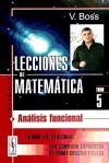 Image du vendeur pour Lecciones de Matemtica, 5: Anlisis funcional mis en vente par Agapea Libros