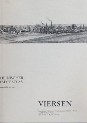 Bild des Verkufers fr Rheinischer Stdteatlas; Teil: Nr. 34 : Lfg. 6., Viersen. Bearb. Karl L. Mackes zum Verkauf von Modernes Antiquariat an der Kyll