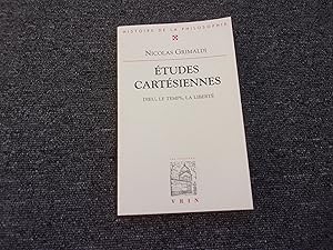 Imagen del vendedor de ETUDES CARTESIENNES. Dieu, le temps, la libert a la venta por occasion de lire