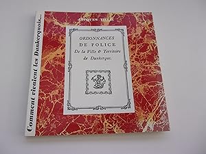 Seller image for ORDONNANCES DE POLICE de la ville & territoire de Dunkerque for sale by occasion de lire