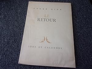 Seller image for LE RETOUR for sale by occasion de lire