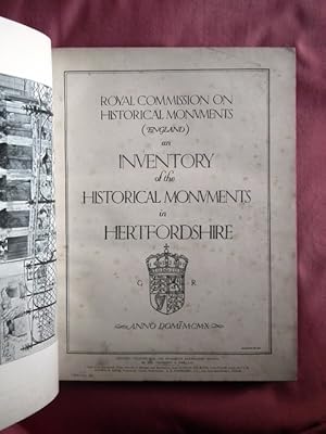 Bild des Verkufers fr An Inventory of the Historical Monuments in Hertfordshire. zum Verkauf von Patrick Pollak Rare Books ABA ILAB