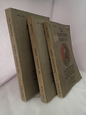 Seller image for The Fighting Forces: A Quarterly Magazine for the Royal Navy, The Army and The Royal Air Force (3 vols) for sale by YattonBookShop PBFA