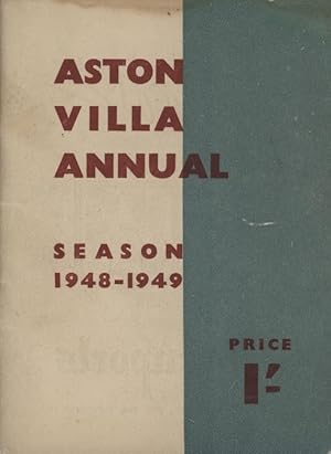 Bild des Verkufers fr ASTON VILLA FOOTBALL CLUB OFFICIAL HANDBOOK 1948-49 zum Verkauf von Sportspages