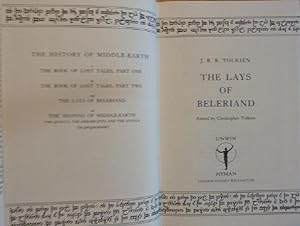 Seller image for The Lays of Beleriand (History of Middle-Earth 3) for sale by Alpha 2 Omega Books BA