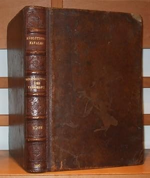 Image du vendeur pour L'Art des armes navales, ou trait des volutions navales. [together with:] Thorie de la Construction des vaisseaux, qui contient plusieurs traitez de mathmatique. [ Sir Maurice Denny. John Weir copy ] mis en vente par George Jeffery Books