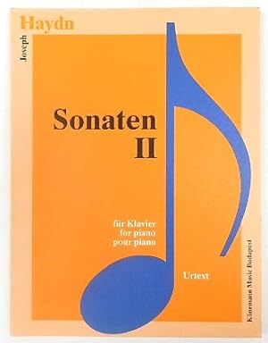 Bild des Verkufers fr Haydn: Sonaten II, Music for Piano zum Verkauf von PsychoBabel & Skoob Books