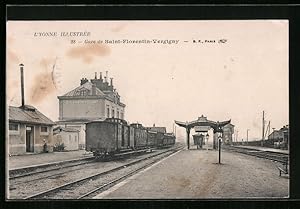 Ansichtskarte Saint-Florentin-Vergigny, La Gare