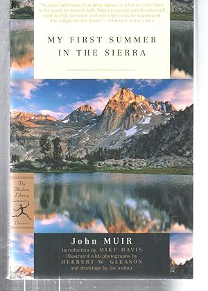 Image du vendeur pour My First Summer in the Sierra (Modern Library Classics) mis en vente par EdmondDantes Bookseller