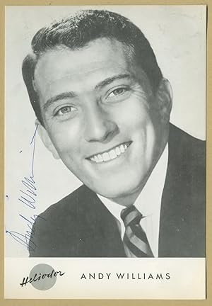 Seller image for Andy Williams (1927-2012) - Rare early signed photo - 50s for sale by PhP Autographs