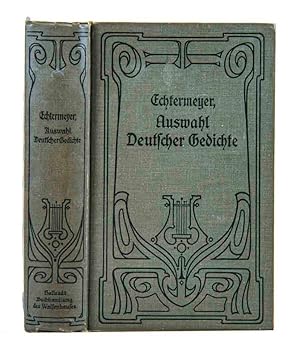 Bild des Verkufers fr Auswahl deutscher gedichte fr hhere Schulen. zum Verkauf von Harteveld Rare Books Ltd.