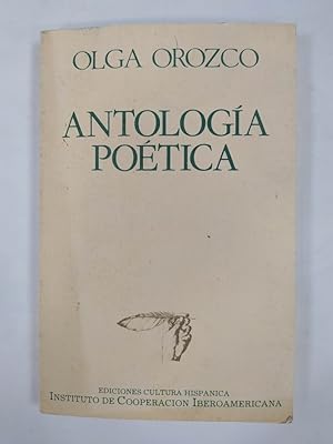 Seller image for Antologa potica. for sale by TraperaDeKlaus