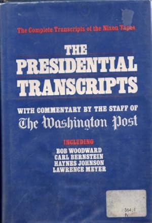 Imagen del vendedor de The Presidential transcripts a la venta por Redux Books