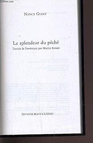 Imagen del vendedor de La Splendeur Du pch - Traduit De l' Amricain a la venta por Ammareal