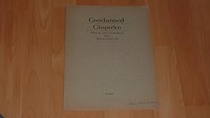 Image du vendeur pour Glasperlen: 12 leichte Stcke. op. 123. Klavier. (Edition Schott 1518 ). mis en vente par Versandantiquariat Ingo Lutter
