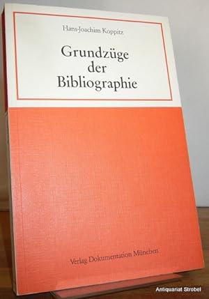Image du vendeur pour Grundzge der Bibliographie. mis en vente par Antiquariat Christian Strobel (VDA/ILAB)