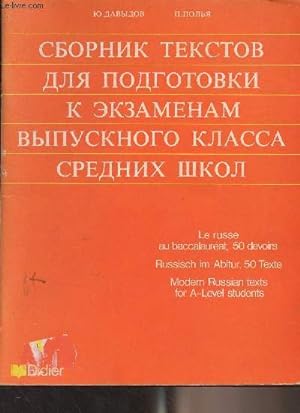 Immagine del venditore per Le russe au baccalaurat, 50 devoirs venduto da Le-Livre