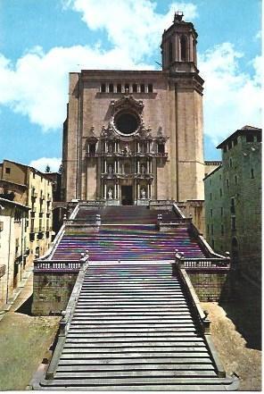 Bild des Verkufers fr POSTAL L02823: Catedral de Girona zum Verkauf von EL BOLETIN