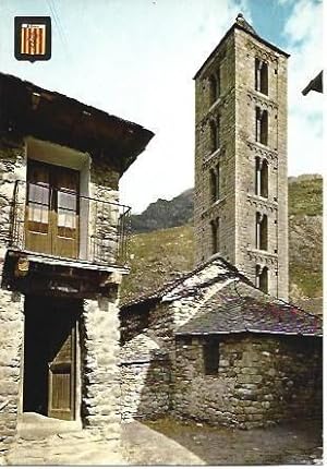 Bild des Verkufers fr POSTAL L02743: Vall de Boi. Iglesia de Santa Eulalia zum Verkauf von EL BOLETIN