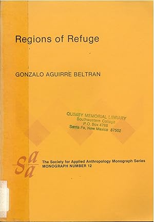 Imagen del vendedor de Regions of Refuge a la venta por Quimby Books