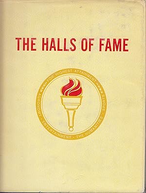 Image du vendeur pour The Halls of Fame: Featuring Specialized Museums of Sports, Agronomy, Eentertainment, and the Humanities mis en vente par Robinson Street Books, IOBA