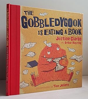 Bild des Verkufers fr The Gobbledygook is Eating a Book zum Verkauf von Mad Hatter Books