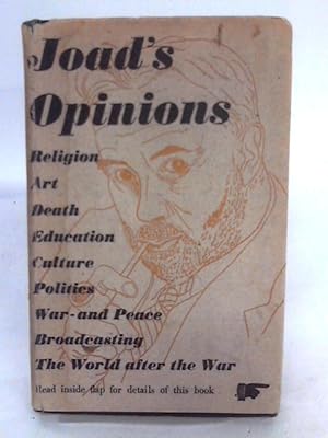 Imagen del vendedor de Joad's Opinions a la venta por World of Rare Books