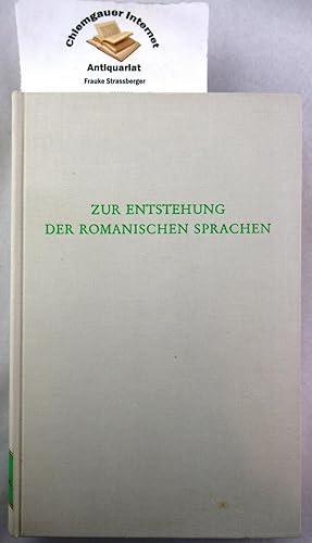 Seller image for Zur Entstehung der romanischen Sprachen. (Wege der Forschung Band 162) for sale by Chiemgauer Internet Antiquariat GbR